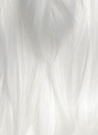 White Braided Lace Front Synthetic Men's Wig LF8132