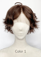 Critical Role Thimble Brown Wavy Lace Front Synthetic Wig LF8138