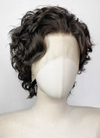 House of Dragon Prince Jacaerys Velaryon Brunette Curly Lace Front Synthetic Men's Wig LF8140
