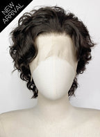 House of Dragon Prince Jacaerys Velaryon Brunette Curly Lace Front Synthetic Men's Wig LF8140