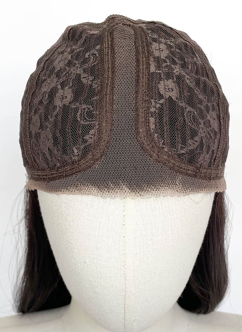 Brunette Wavy Lace Front Synthetic Wig LFCS262