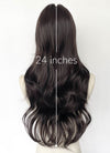 Brunette Wavy Lace Front Synthetic Wig LFCS263