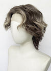 Brown Mixed Blonde Wavy Lace Front Synthetic Wig LFCS273