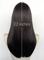 Brunette Straight Lace Front Synthetic Wig LFCS324