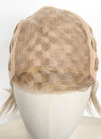 Mixed Blonde Straight Mono Top Lace Wig LFCS353