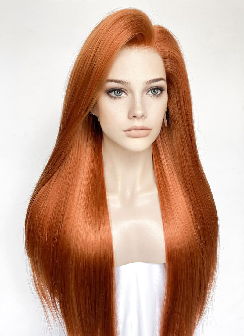 Ginger Straight Lace Front Wig | WigIsFashion