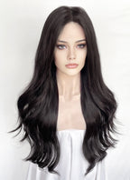 Dark Brown Wavy Lace Front Synthetic Hair Wig LFK5580