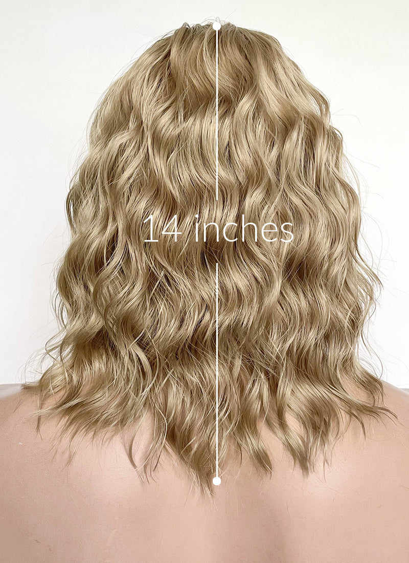 The Lord of the Rings Faramir Blonde Wavy Lace Front Synthetic Men's Wig LFK5584