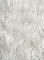 White Wavy Lace Front Synthetic Hair Men's Wig LFM001