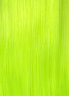 Neon Green Straight  13" x 6" Lace Top Synthetic Wig LFS020