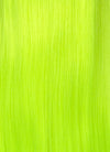 Neon Green Straight  13" x 6" Lace Top Synthetic Wig LFS020