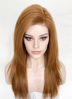 Ginger Straight 13" x 6" Lace Top Kanekalon Synthetic Hair Wig LFS034A