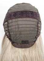 Blonde With Dark Roots Wavy 13" x 6" Lace Top Kanekalon Synthetic Hair Wig LFS053
