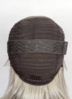 Mixed Blonde With Dark Roots Straight 13" x 6" Bob Lace Top Kanekalon Synthetic Hair Wig LFS059