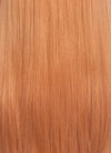 Pastel Orange Straight Lace Front Synthetic Wig LN6047