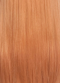 Pastel Orange Straight Lace Front Synthetic Wig LN6047