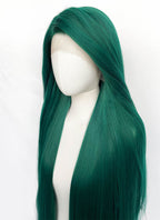 Green Straight Lace Front Synthetic Hair Wig LN6057
