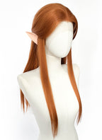 Critical Role The Legend of Vox Machina Keyleth Ginger Straight Lace Front Synthetic Wig LW4022A