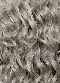 Grey Wavy Lace Front Synthetic Hair Wig LW4036