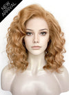 Golden Blonde Wavy Lace Front Synthetic Wig LW4052