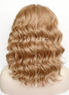 Golden Blonde Wavy Lace Front Synthetic Wig LW4052