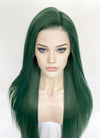 Green Straight Lace Front Synthetic Wig LW4056