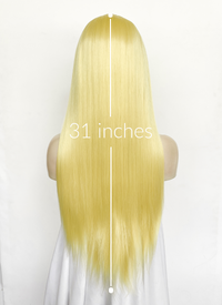 Blonde Straight Lace Front Synthetic Wig LW4058