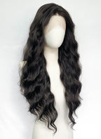 The Lord of the Rings Arwen Brunette Wavy Lace Front Synthetic Hair Wig LW4120
