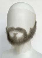 The Last of Us Joel Miller Handmade HD Lace Realistic Grey Beard and Moustache Facial Hair Set MB001