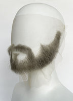 The Last of Us Joel Miller Handmade HD Lace Realistic Grey Beard and Moustache Facial Hair Set MB001