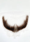 The Dragon Prince Viren Handmade HD Lace Realistic Brown Mixed Grey Beard Facial Hair Set MB008