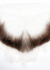 The Dragon Prince Viren Handmade HD Lace Realistic Brown Mixed Grey Beard Facial Hair Set MB008