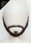 Clair Obscur: Expedition 33 Verso Handmade HD Lace Realistic Black Beard and Moustache Facial Hair Set MB010