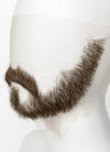 Clair Obscur: Expedition 33 Gustave Handmade HD Lace Realistic Greenish Brown Long Stubble Beard and Moustache Facial Hair Set MB026