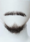 Bbno$ Alexander Leon Gumuchian Handmade HD Lace Realistic Natural Black Balbo Beard and Moustache Facial Hair Set MB028
