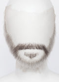 Handmade HD Lace Realistic Blonde Mixed Brown Long Stubble and Moustache Facial Hair Set MB033