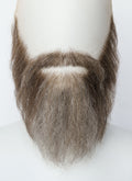 The New Avengers Thunderbolts Red Guardian Alexei Shostakov Handmade HD Lace Realistic Brown Mixed Grey Ducktail Beard and Moustache Facial Hair Set MB041