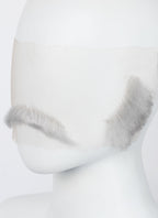 Handmade HD Lace Realistic Silver Grey Beard and Moustache Facial Hair Set MB043