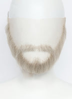 Handmade HD Lace Realistic Blonde Mixed Brown Long Stubble and Moustache Facial Hair Set MB053