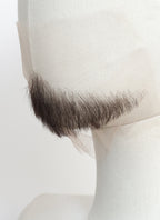 Epic: The Musical Polites Handmade HD Lace Realistic Natural Black Goatee and Moustache Facial Hair Set MB056