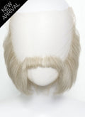 Handmade HD Lace Realistic Blonde Mixed Brown Hulihee Beard and Moustache Facial Hair Set MB059