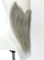 The Lord of the Rings Gandalf Handmade HD Lace Realistic Mixed Grey Beard and Moustache Facial Hair Set MB063
