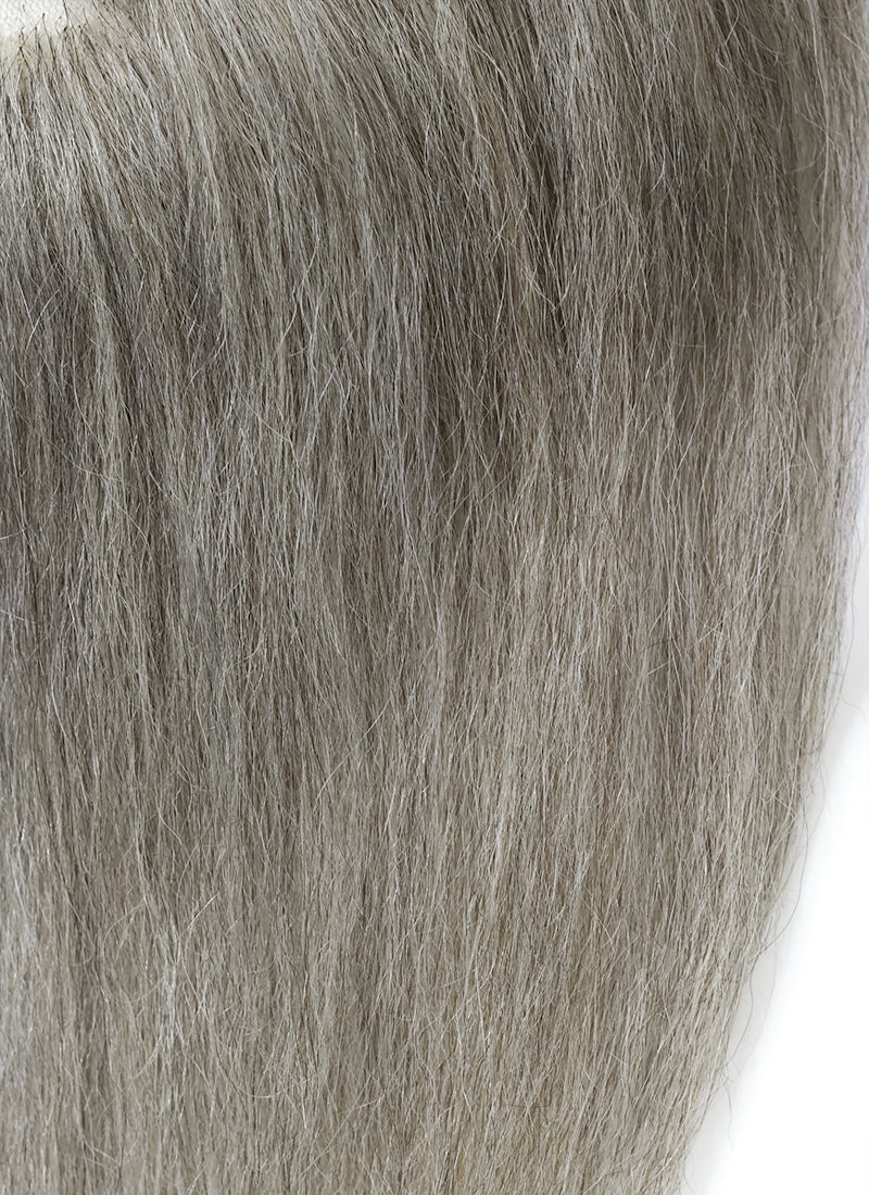 The Lord of the Rings Gandalf Handmade HD Lace Realistic Mixed Grey Beard and Moustache Facial Hair Set MB063