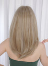 Mixed Blonde Straight Mono Top Kanekalon Lace Wig MN027