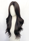 Dark Brown Wavy Synthetic Hair Wig NL070A
