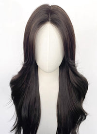 Dark Brown Wavy Synthetic Hair Wig NL070A