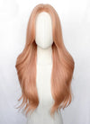 Pastel Orange Wavy Synthetic Hair Wig NL070B