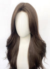 Ash Brown Wavy Synthetic Hair Wig NL070C