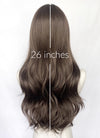 Ash Brown Wavy Synthetic Hair Wig NL070C