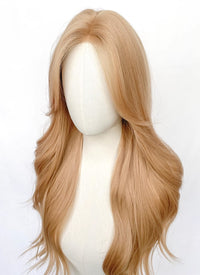 Blonde Wavy Synthetic Hair Wig NL070D